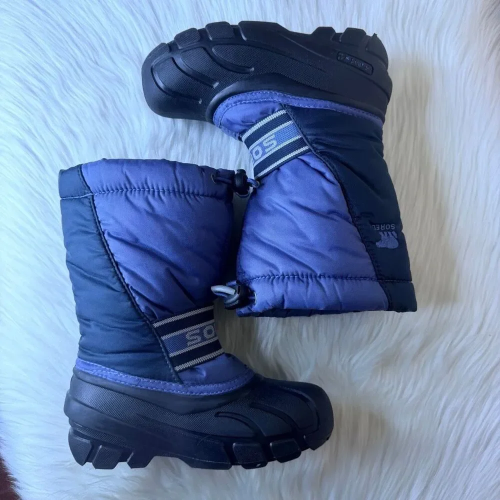 Sorel Cub Kids Winter Snow Boots Size 13